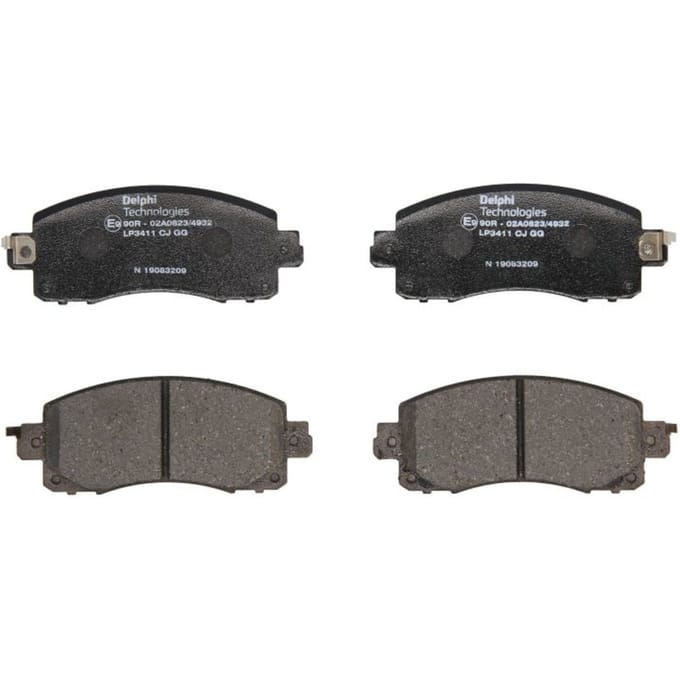 Remblokset DELPHI LP3411, voor