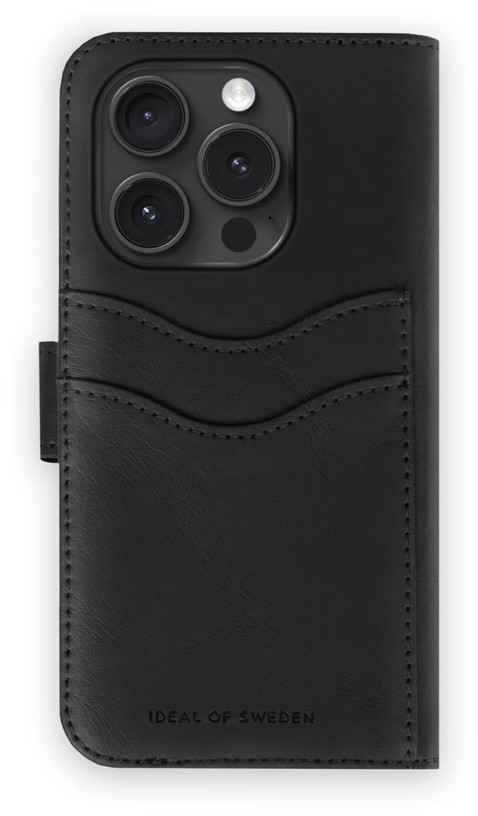 Ideal of Sweden Magnet Wallet+ MagSafe iPhone 15 Pro Black