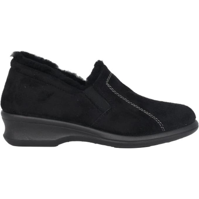 Rohde Farun - dames slof - Zwart - maat 41 (EU) 7 (UK)