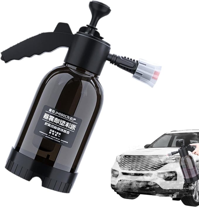 Handdrukspuit - Wassproeier - Planten Water Geven - Constante Druk - 2 Liter - Transparant