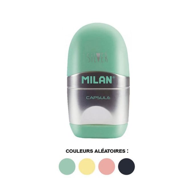 Gomme - MILAN - Caoutchouc synthétique - Pack de 3 - Douce - Multicolore