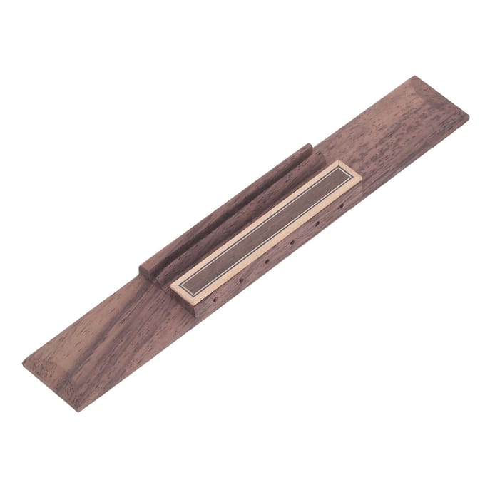 Gitaarbrug Set Palissander Klassieke Akoestische Gitaar Brug Vervanging met Been Zadel Topkamb voor gray