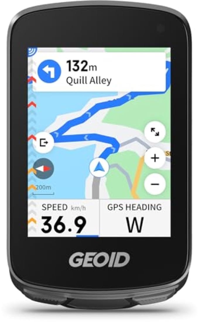 CC700Pro 2,8'' Kleur Touchscreen GPS Fietscomputer - Offline Kaartnavigatie, WiFi, ANT+, Bluetooth