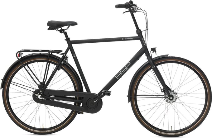 BSP O-Seven N7 Stadsfiets Heren 56 cm Onyx Black Matt