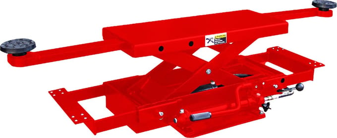 Mobiele krik 1,5T manueel voor 4-kolomsbrug MW Tools MRK15