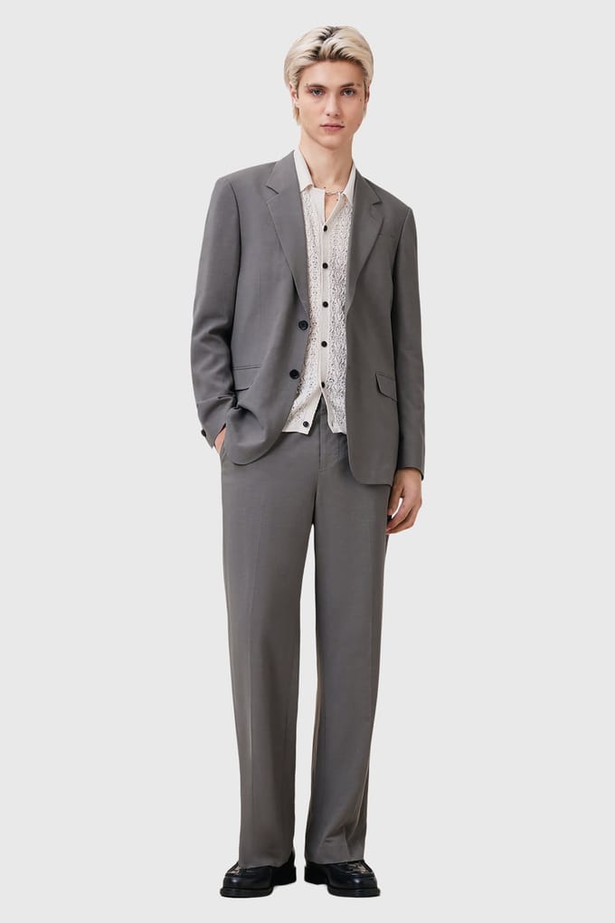 AllSaints Loire Ss Cardigan Ecru White Größe: XL | Cardigans Outlet | Herren | Braun