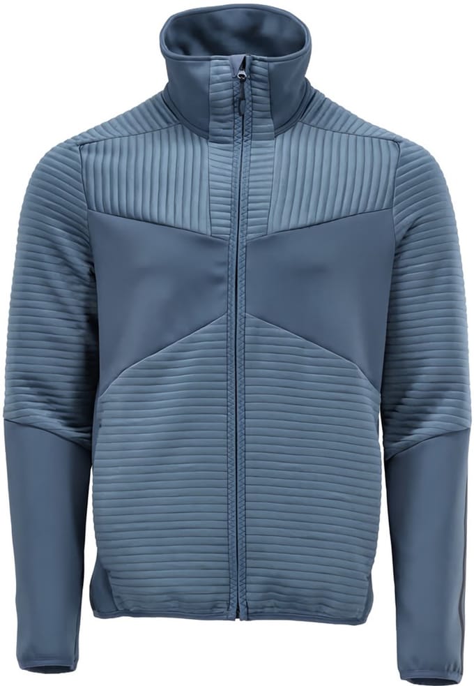 Mascot Customized Fleecetrui met rits 22503-681 - steenblauw - 4XL