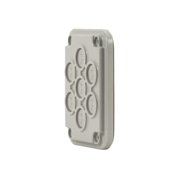 Eaton kabelinvoerdeksel 2 voor 7xPg16 UE402/7 - 1860480 - E3GVB