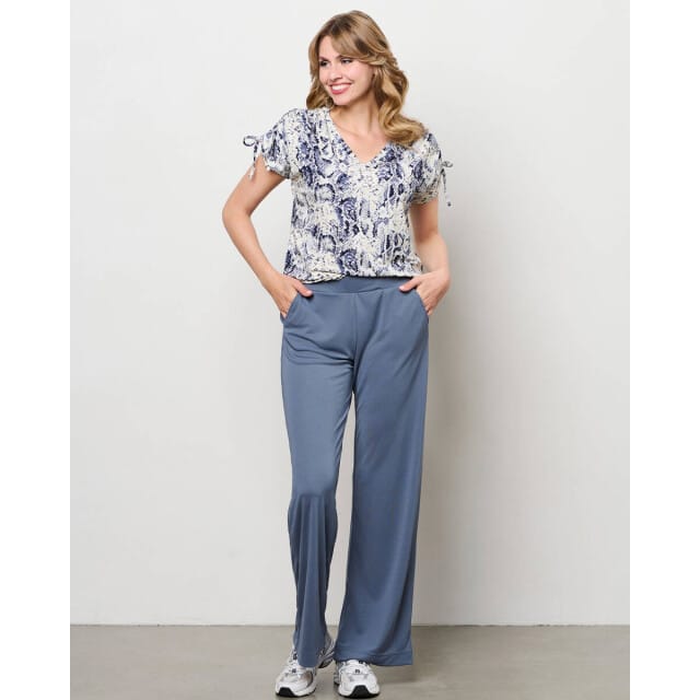&Co Woman VIANA SNAKE - Top - L - Blauw