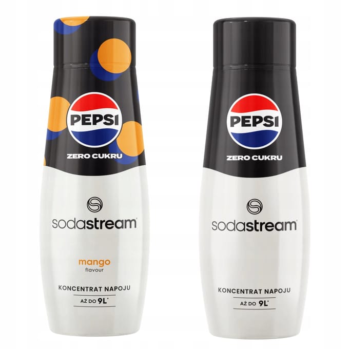 Sodastream - Pepsi MAX Mango en Pepsi Max - Concentraten - Suikervrij