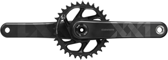 Sram Xx1 Eagle Dub Boost Direct Mount Crankstel Zwart 175 mm / 34t