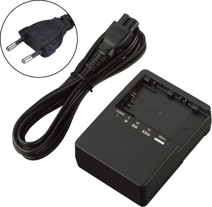 Oplader voor Canon LC-E6E LP-E6 accu 5D2 5d3 6D 7D 60D 70D