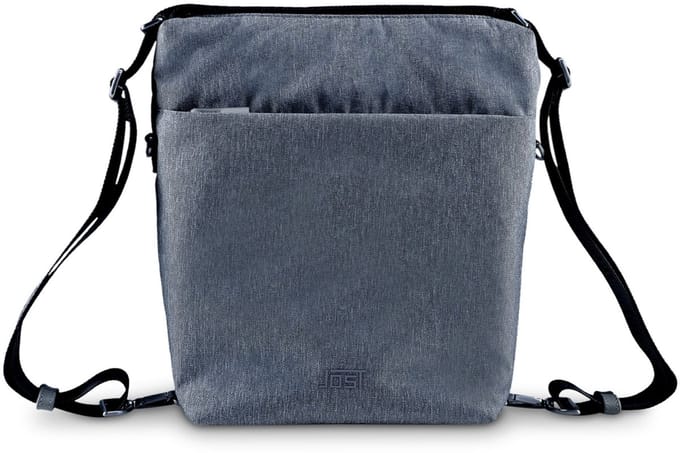 JOST schoudertas Bergen Shoulderbag Dark Grey donkergrijs