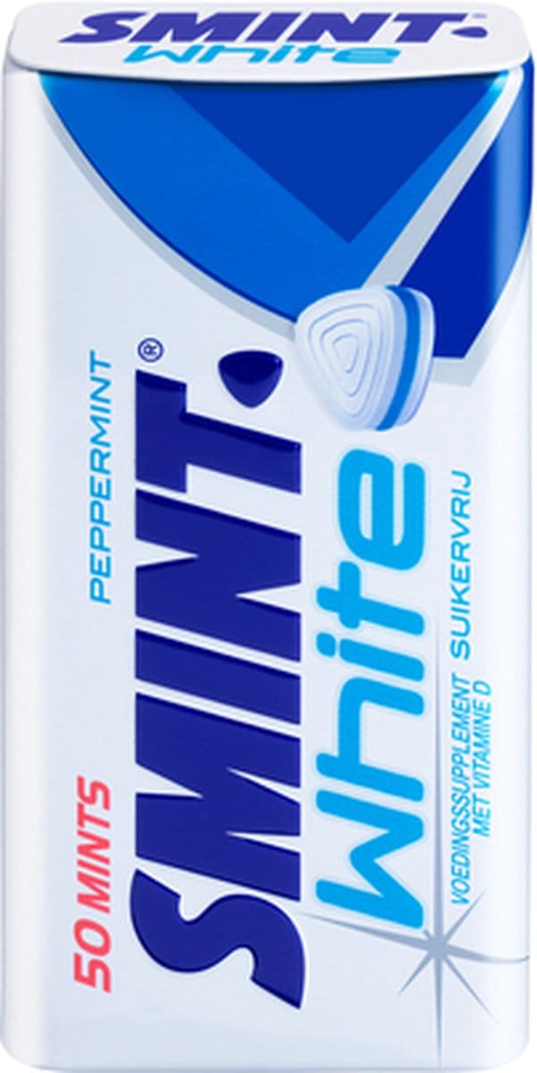 Smint - White Peppermint - Blikje 35 gr