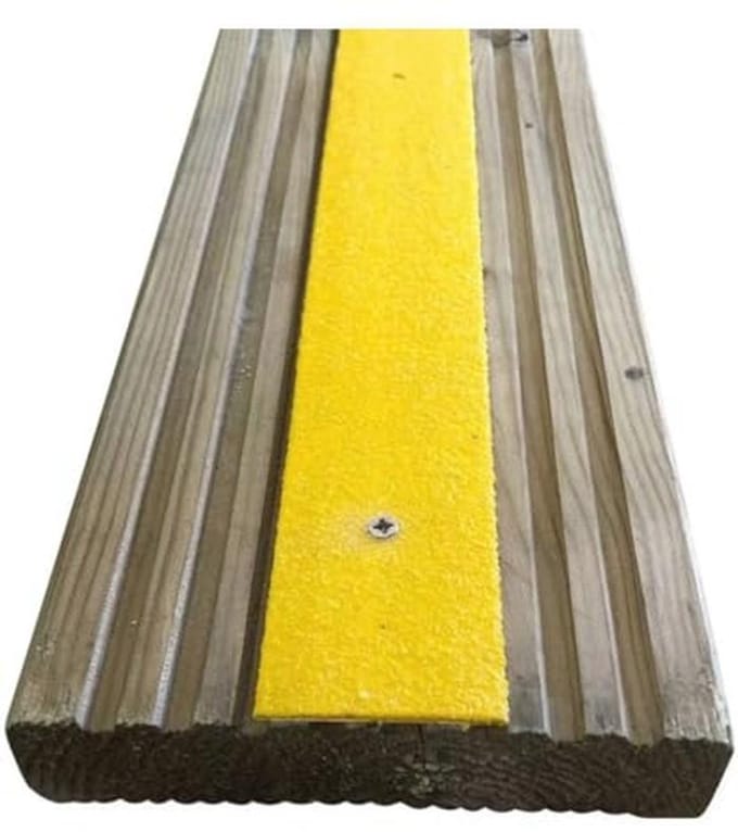 Antislip Terrasstroken - Set van 5 - 50x1200mm - Grip en Veiligheid voor Buiten