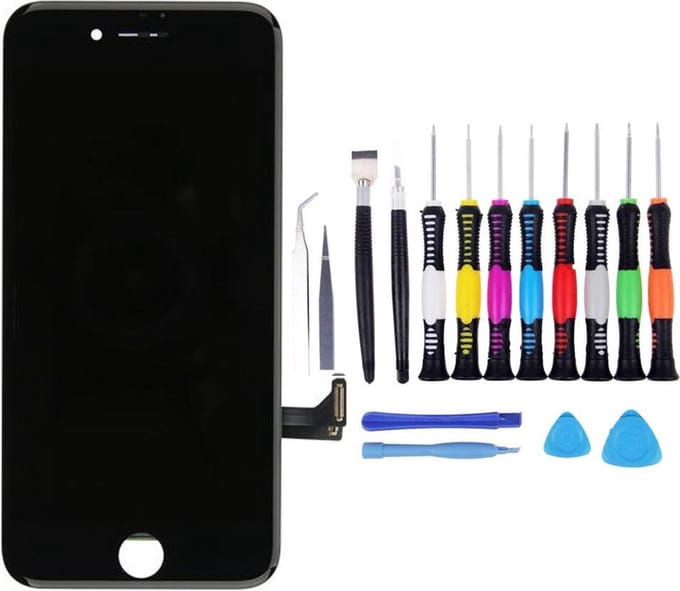 LCD Scherm Geschikt voor iPhone 7 – Premium – Zwart