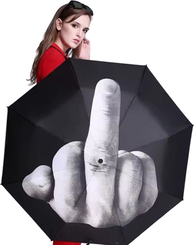 Middelvinger Paraplu - Fuck You - Grappig