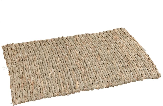 J-Line tapijt - jute - naturel - small - 6 stuks