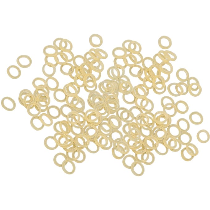 14 Inch Orthodontische Elastische Rubberen Banden 5.0 Oz Kleine Elastiekjes voor Tanden Fixeren Huisdierverzorging beige
