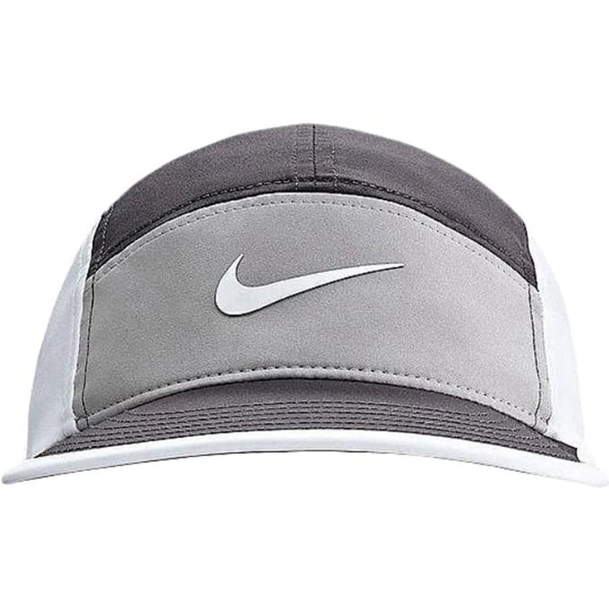 Nike Polyester Honkbalpetten Unisex Middengrijs/Universiteitsgrijs/Zeilwit FB5624-254 M/L gray