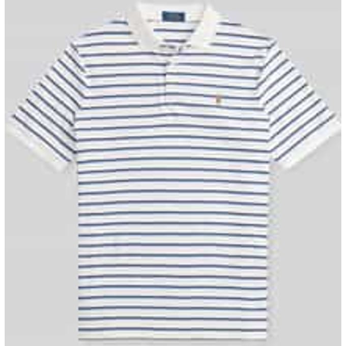 regular fit poloshirt met gestikt logo