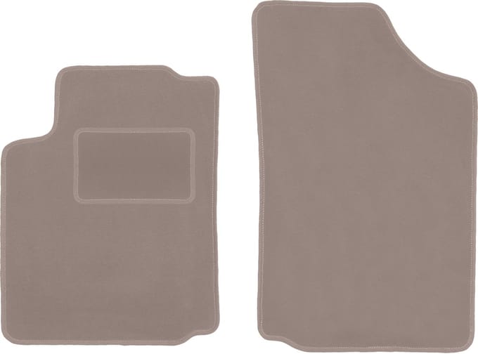 Beige voormatten voor: Citroen C3 Pluriel cabrio (2003-2010)