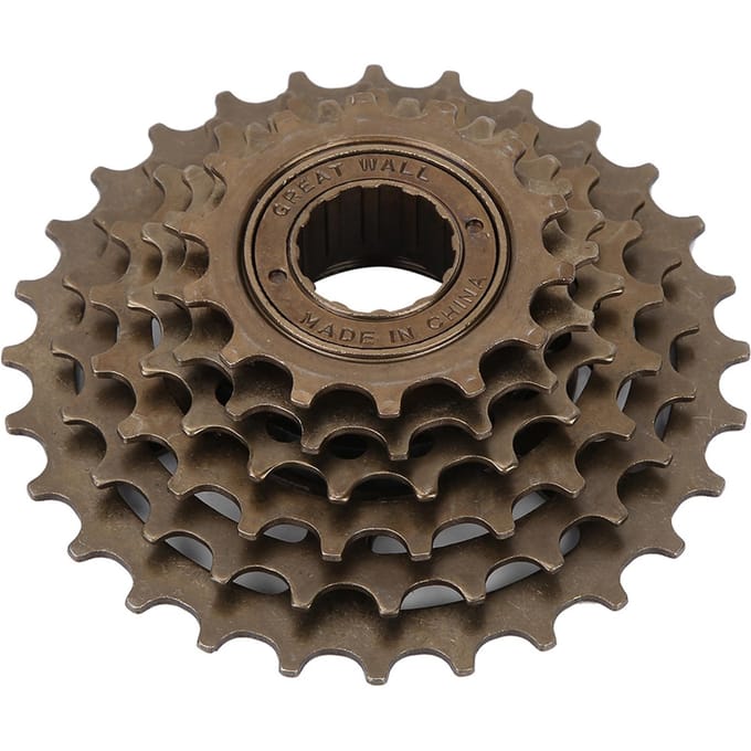 Fiets Vrijloop Cassette Tandwiel 6 Snelheden 14T 28T Mountainbike Vervangingsaccessoire wit