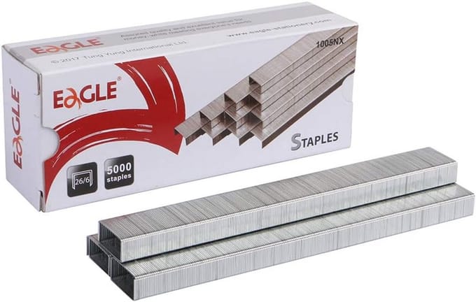 Standaard nietjes vol strip ¼ inch, 5000 stuks