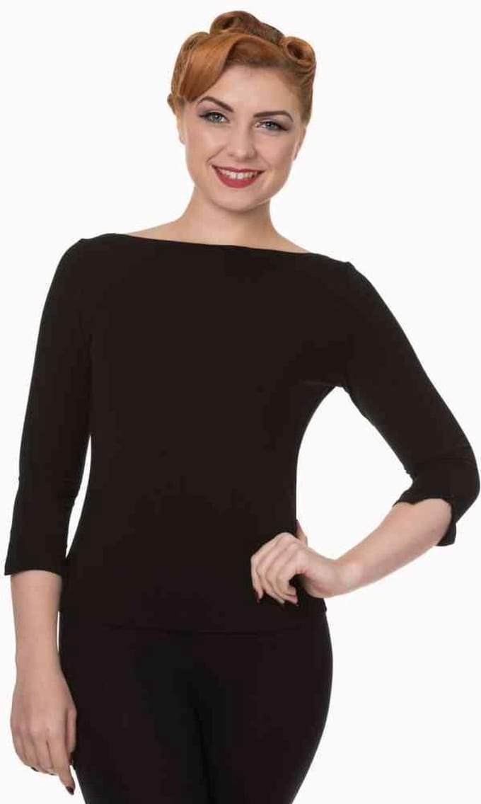 Dancing Days - MODERN LOVE Longsleeve top - M - Zwart