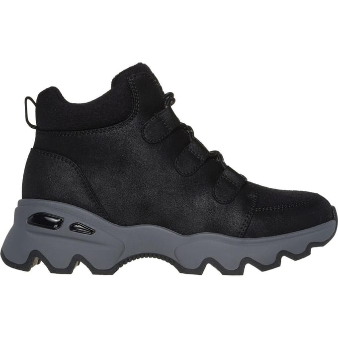 Skechers Biglug-wandelschoenen voor dames (Zwart)