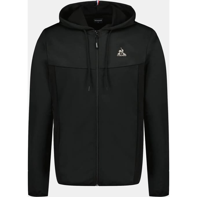 Le Coq Sportif Tech Sp N°1 Sweatshirt Met Rits Zwart M Man