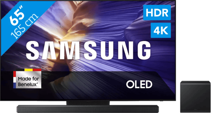 Samsung 65" OLED S90F 4K (2025) + Samsung HW-QS700F (2025)