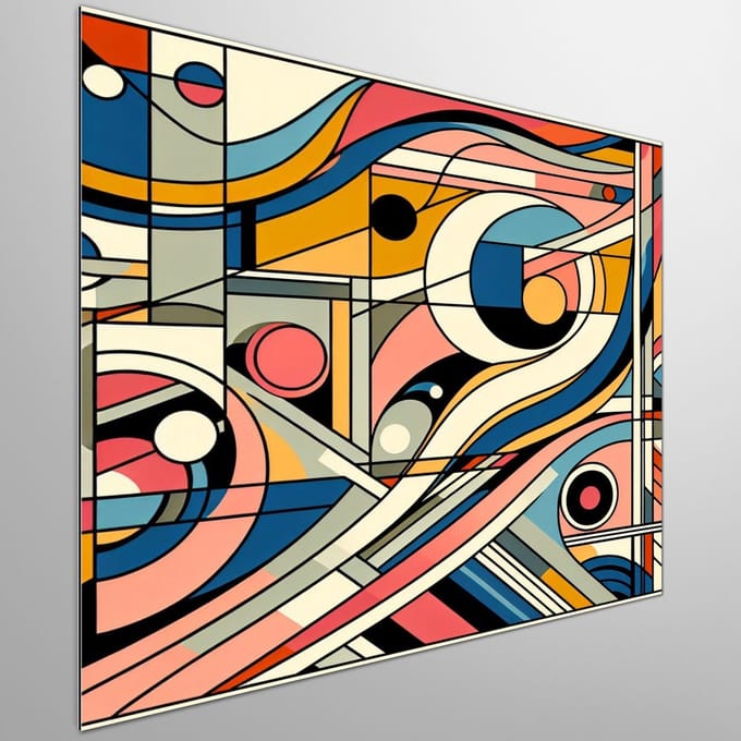 Kunstprint | Wanddecoratie | Dibond | 20 × 20 cm