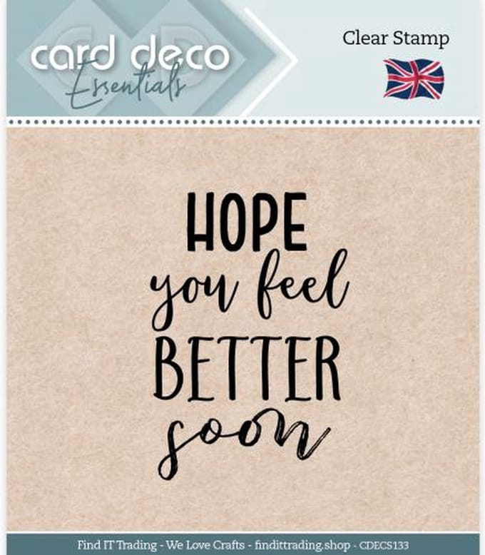 Word maar snel beter - Clear Stamp - Card Deco Essentials