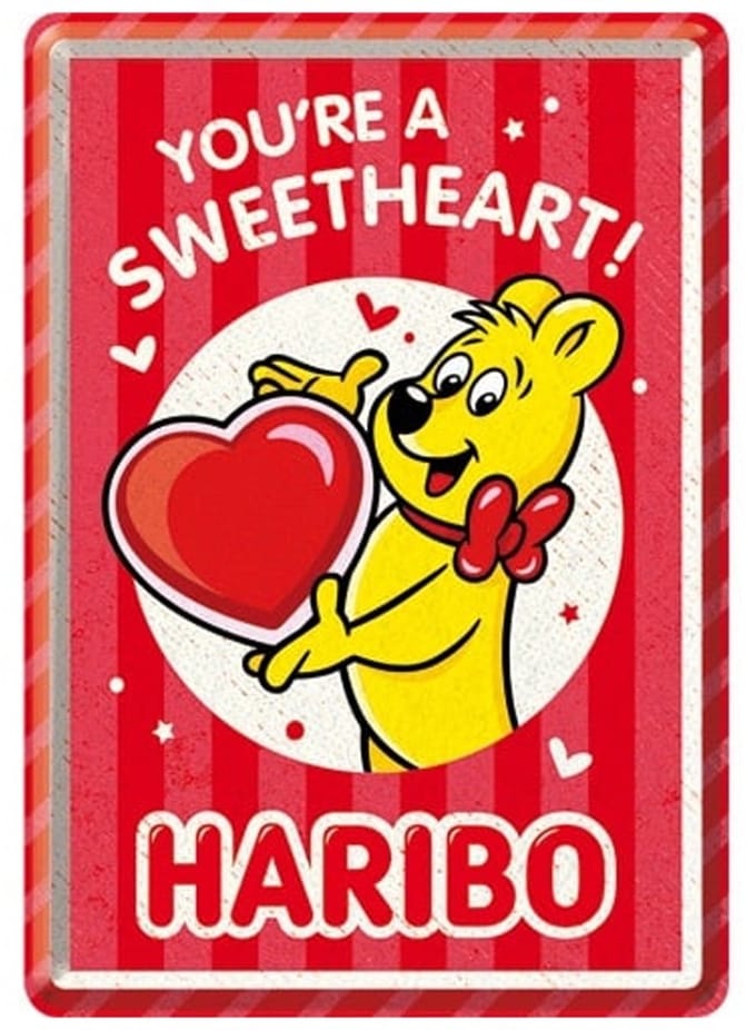Metal Card - Haribo - Sweetheart