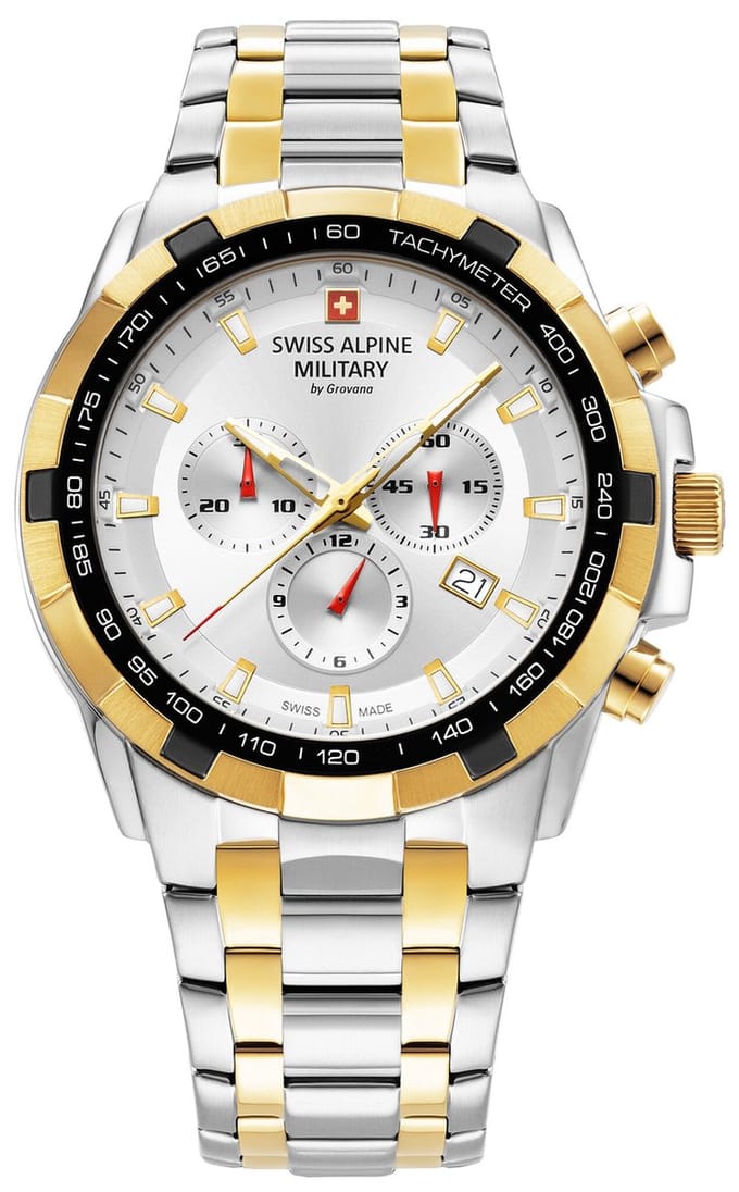 Swiss Alpine Military 7043.9145 Starfighter horloge 46 mm