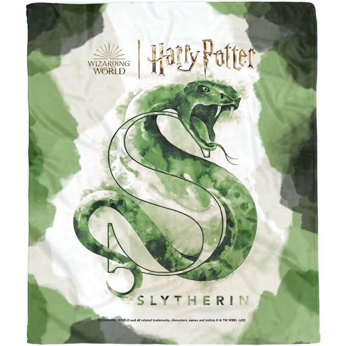 Harry Potter Slytherin Fleece Blanket - M