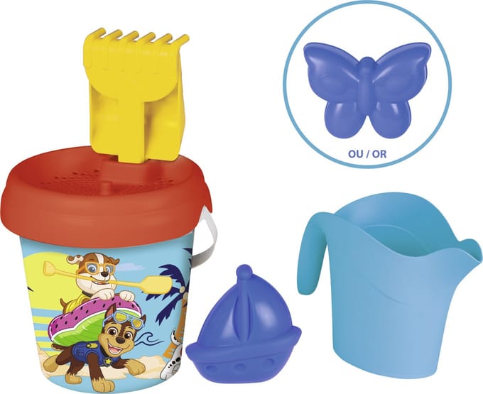 Smoby - Paw Patrol Medium gevulde emmer - Strandemmer - Nickelodeon - Vanaf 18m.