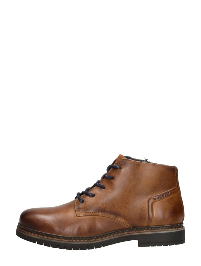 Bugatti Barton Comfort Veterschoenen Hoog - cognac - Maat 40