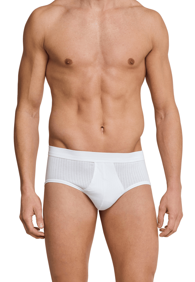 Sportslips met gulp, set van 2, wit - Authentic 8