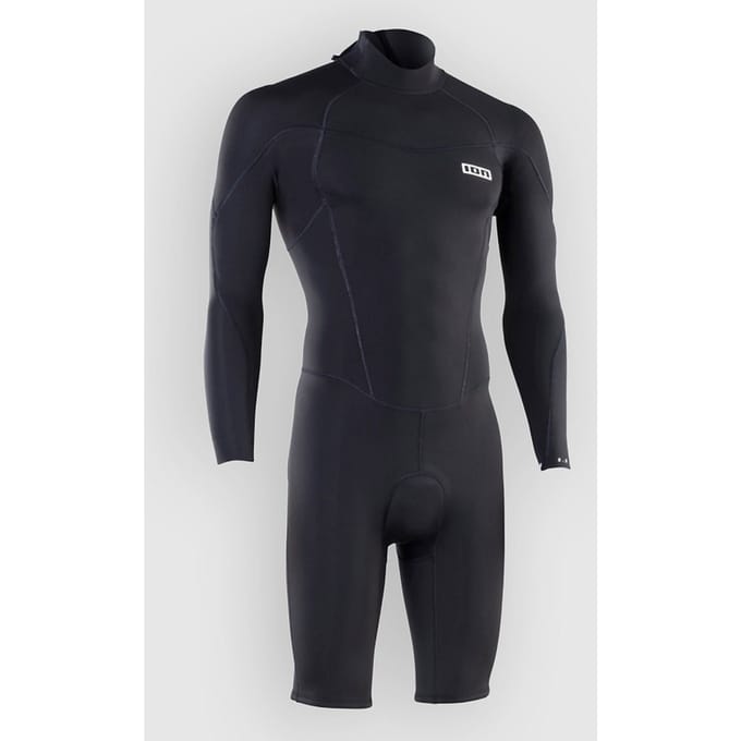 Ion Element 2/2 Shorty Ls Back Zip Wetsuit zwart