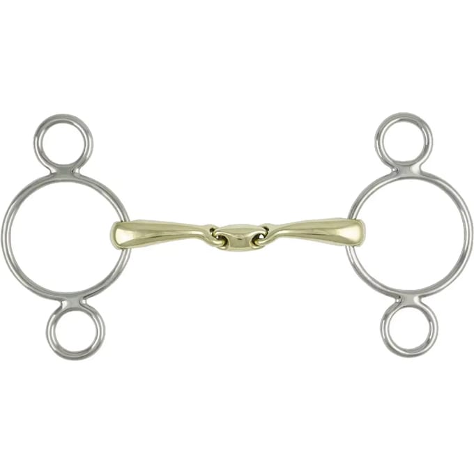 Mors persoon dubbele breuken voor paard Metalab SS B