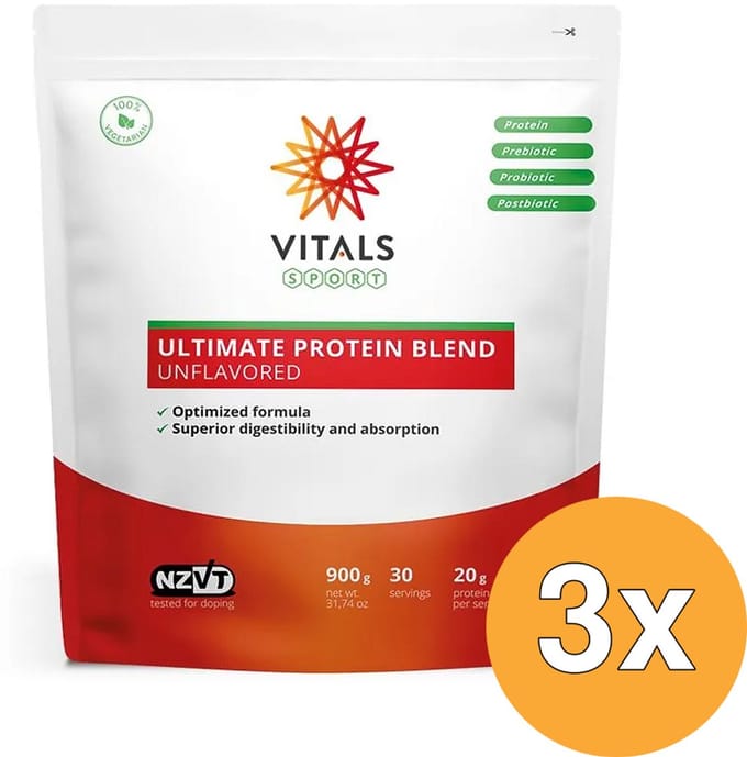 3x Vitals Ultimate Protein Blend (900 gr)