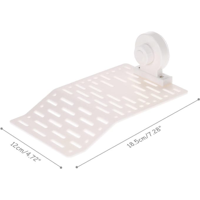 Aquarium Tank Schildpad Zonnen Platform Dok Drijvend voor Amfibie Schildpad Met Zuignap L Size white