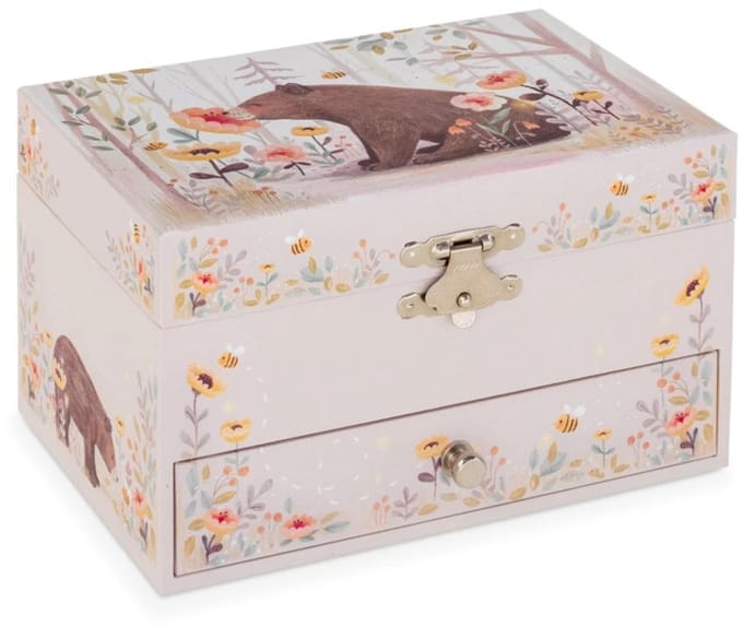 Petit monkey sieradendoosje met muziek bear