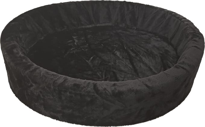 Bed Teddymand zwart nr6 90cm