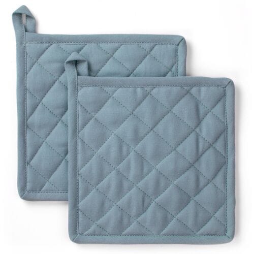 Byrklund Pannenlap Stay Cold - 2x 20x20 - 100% Katoen - Blauw