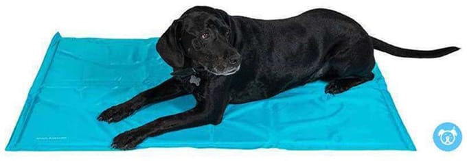 AB Cooling Bench Mat Blauw Grijs L (88x55)