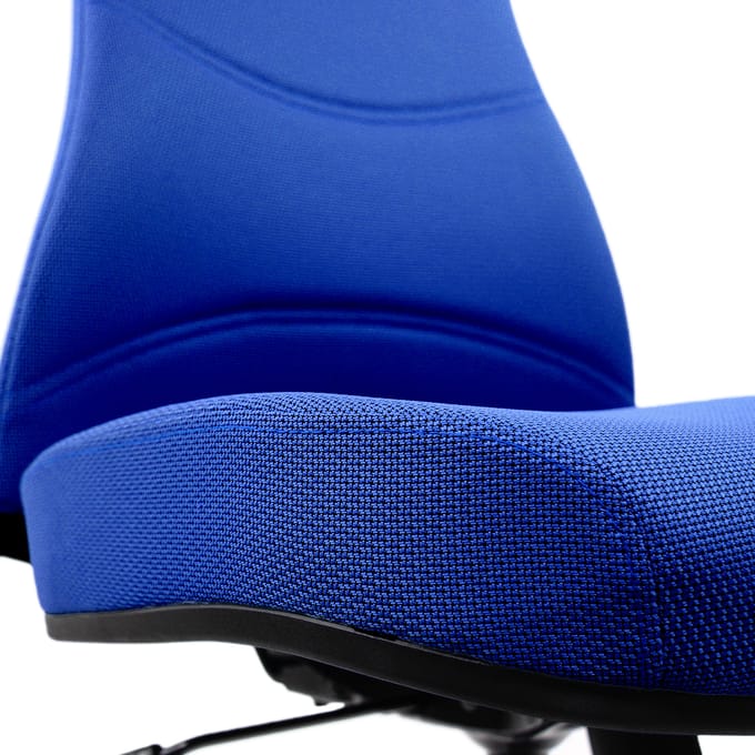 hjh OFFICE Office XT - Professionele bureaustoel - Blauw - Stof