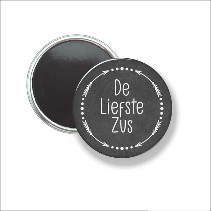 Button Met Magneet 58 MM - De Liefste Zus - NIET VOOR KLEDING